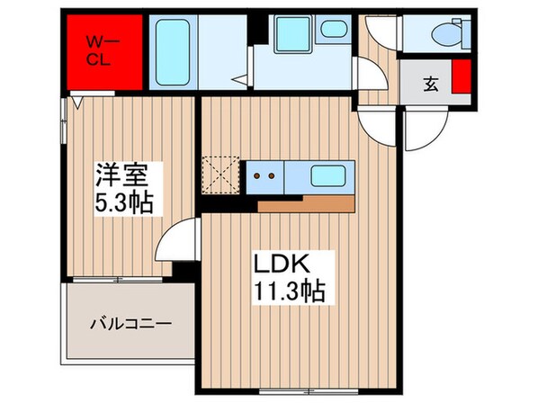 ブレジオ八広の物件間取画像